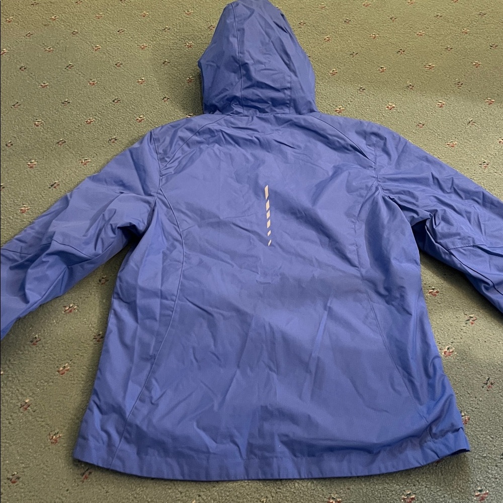 Girls ZeroXposur Blue Textured Jacket - Picture 7 of 7